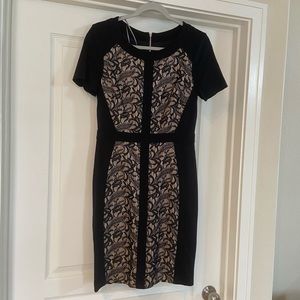 Black and Nude Dress